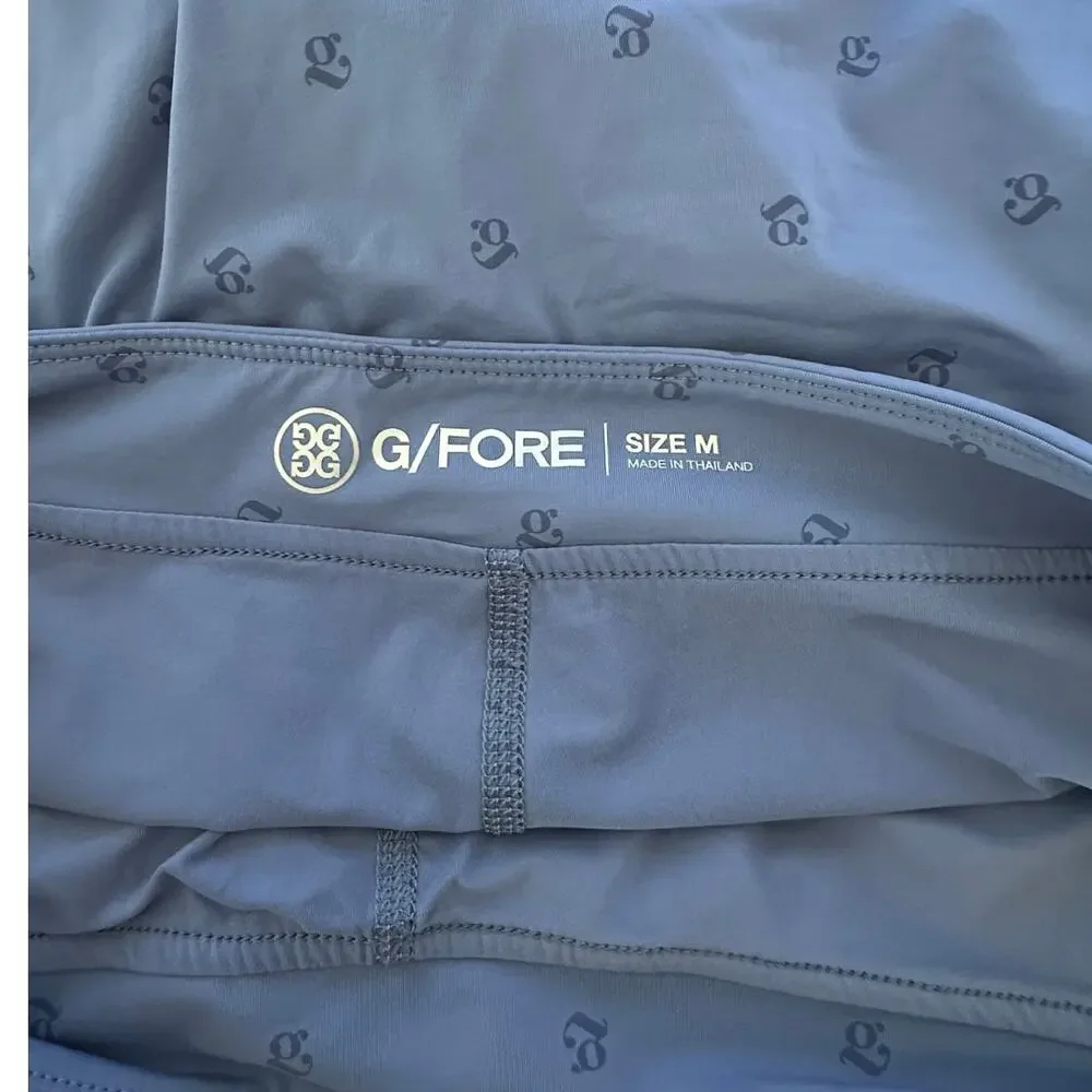 G/FORE Womens Mini Gs Silky Tech Nylon A-Line Golf Skort Size M Like New